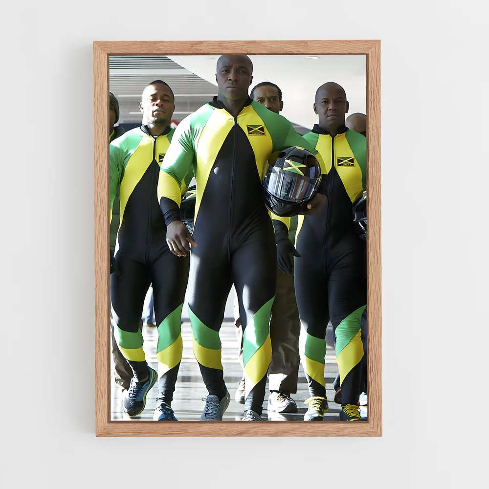 Poster L'Esprit de Jamaique – affiche Bobsleigh (vue 4)